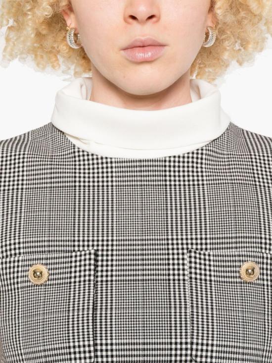 25FW 셀프 포트레이트 원피스 PF25 016SBW Grey - SELF PORTRAIT