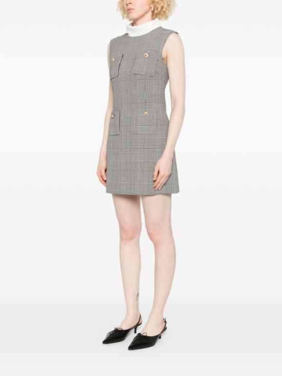 25FW 셀프 포트레이트 원피스 PF25 016SBW Grey - SELF PORTRAIT