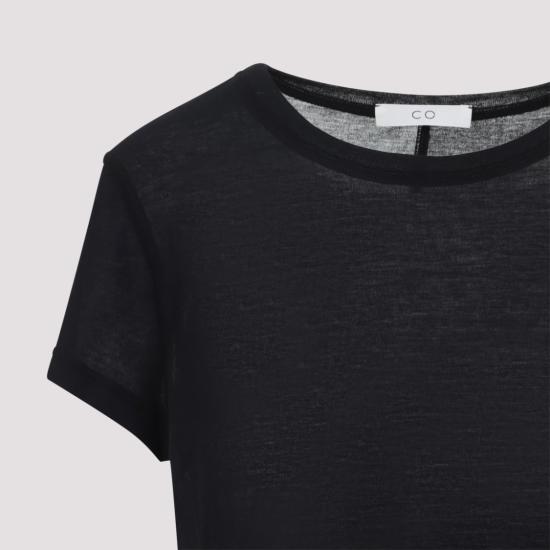 26SS 씨오 반팔 티셔츠 2218NCR Black - CO