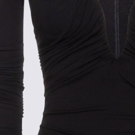 26SS 엘리자베타프랜치 롱 원피스 ABR1061E2110 Black - ELISABETTA FRANCHI