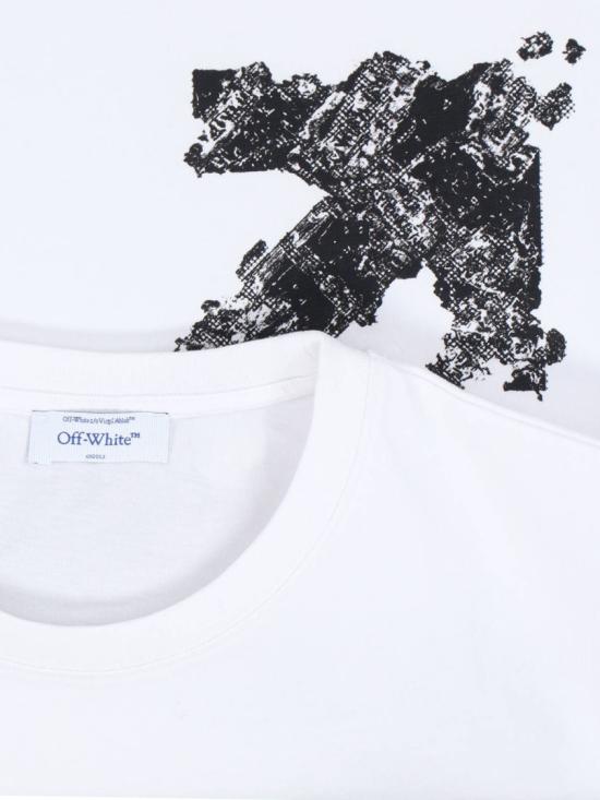 26SS 오프화이트 반팔 티셔츠 44MAA027S26J007100WHITE White - OFF WHITE