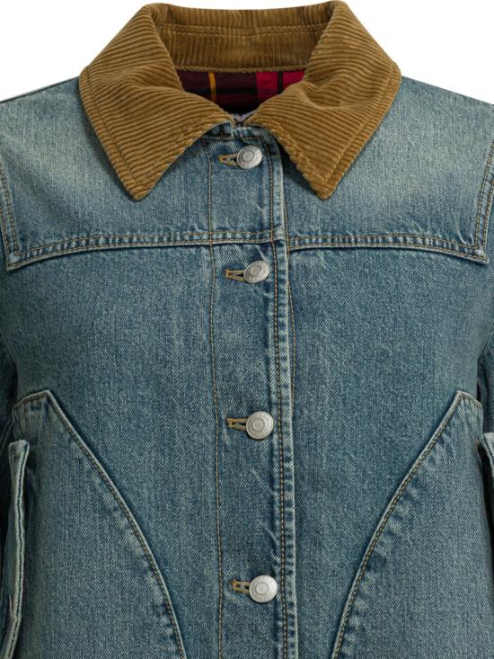 26SS 알렉산더 맥퀸 데님 852182 Grey - ALEXANDER MCQUEEN