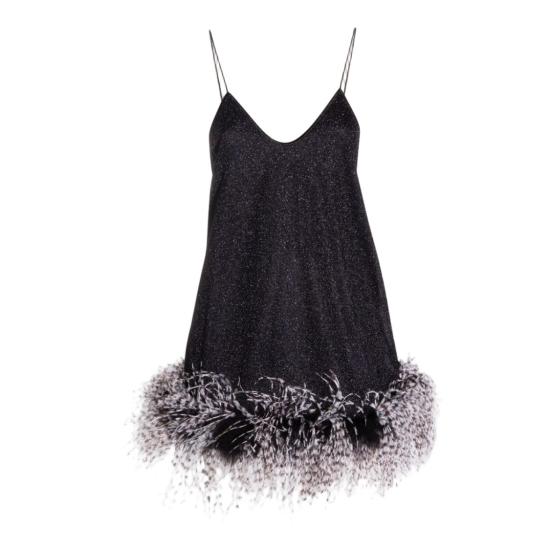 26SS 오세리 숏 원피스 BLDF213BLACK Black