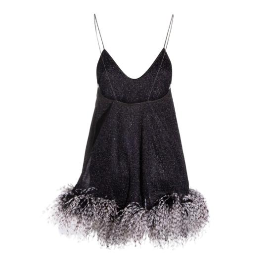 26SS 오세리 숏 원피스 BLDF213BLACK Black - OSÉREE