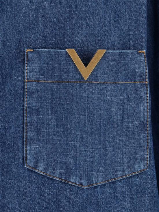 26SS 발렌티노 가라바니 데님 8B3DB03K9YA558 Blue - VALENTINO GARAVANI