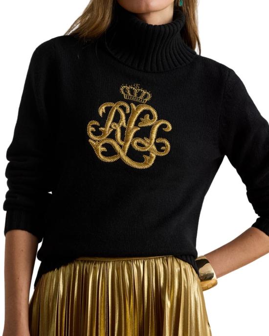 25FW 랄프 로렌 니트웨어 200979687001 Black - RALPH LAUREN