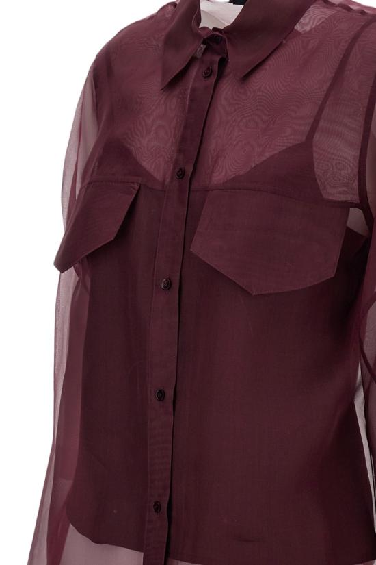 26SS 페데리카 토시 블라우스 4110840918 Burgundy - FEDERICA TOSI