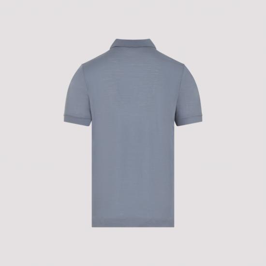 26SS 조르지오 아르마니 폴로 티셔츠 3GSF53 SJAQZ Blue - GIORGIO ARMANI