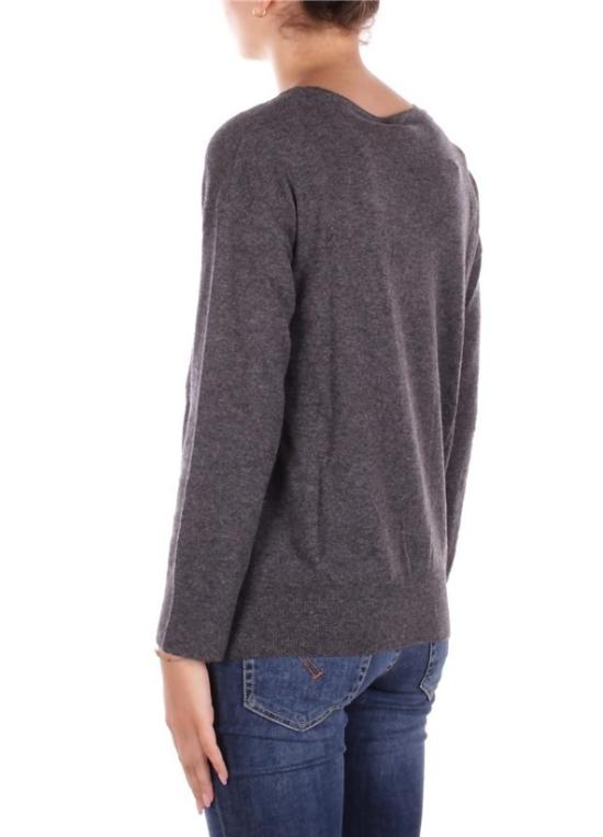 25FW 막스마라 긴팔 티셔츠 2526366048600 003 Grey - MAX MARA