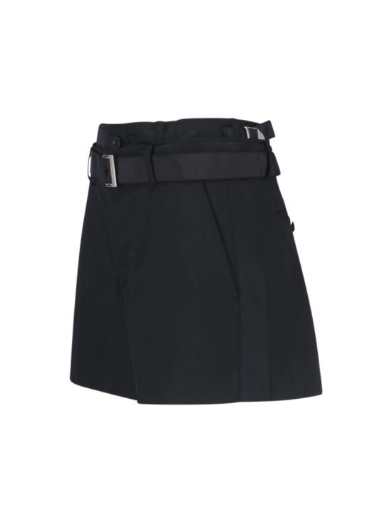 26SS 사카이 숏팬츠 26 08291001 Black - SACAI