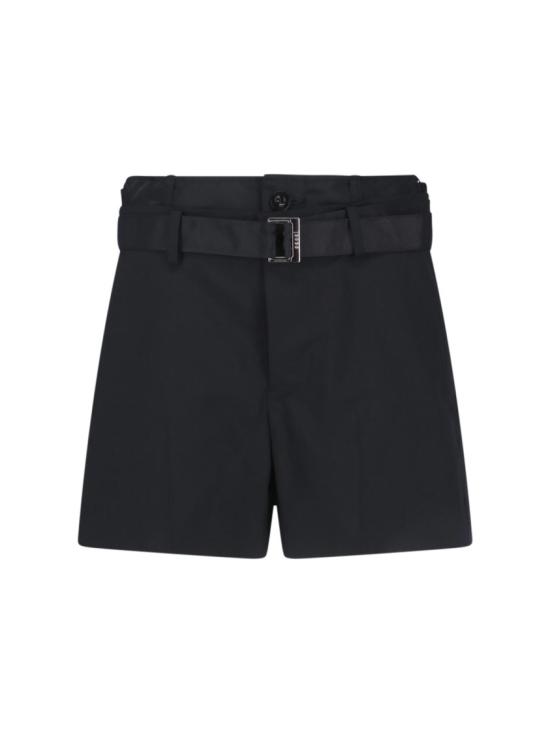 26SS 사카이 숏팬츠 26 08291001 Black