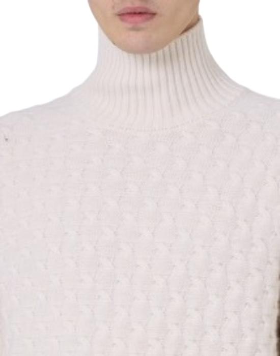  파올로페코라 터틀넥 A043 White - PAOLO PECORA