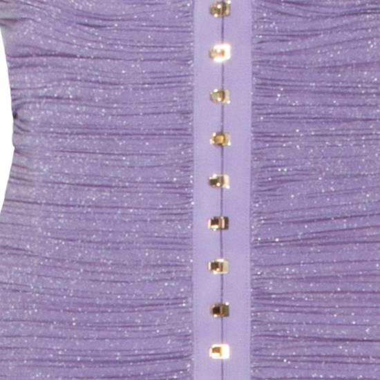 26SS 엘리자베타프랜치 롱 원피스 ABR1861E2EV7 Purple - ELISABETTA FRANCHI