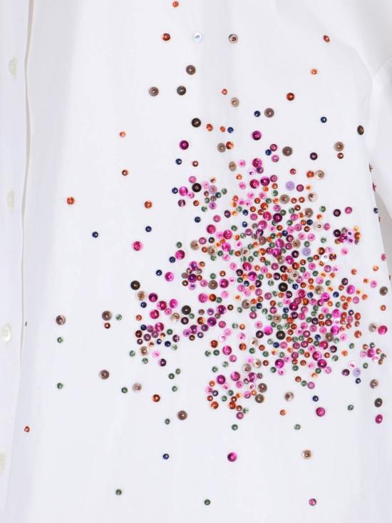 26SS 드리스 반 노튼 탑 130759 3314001 White - DRIES VAN NOTEN