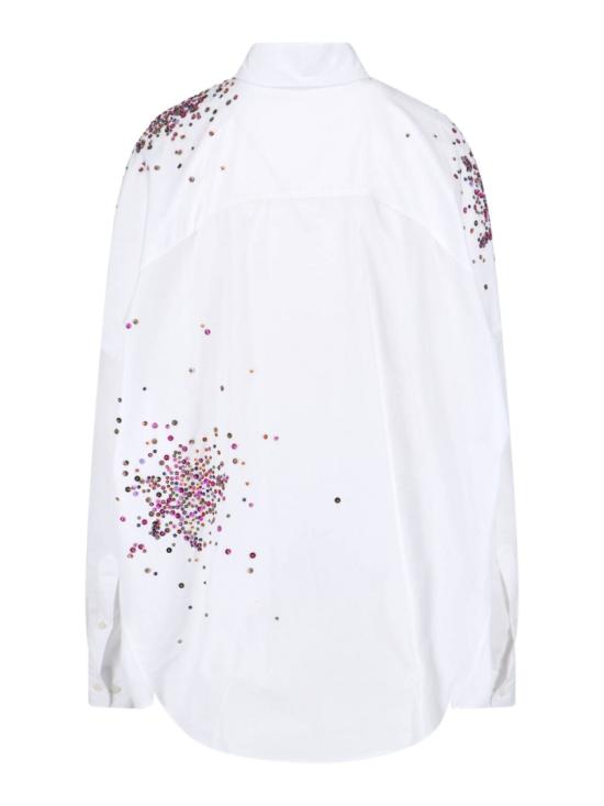 26SS 드리스 반 노튼 탑 130759 3314001 White - DRIES VAN NOTEN