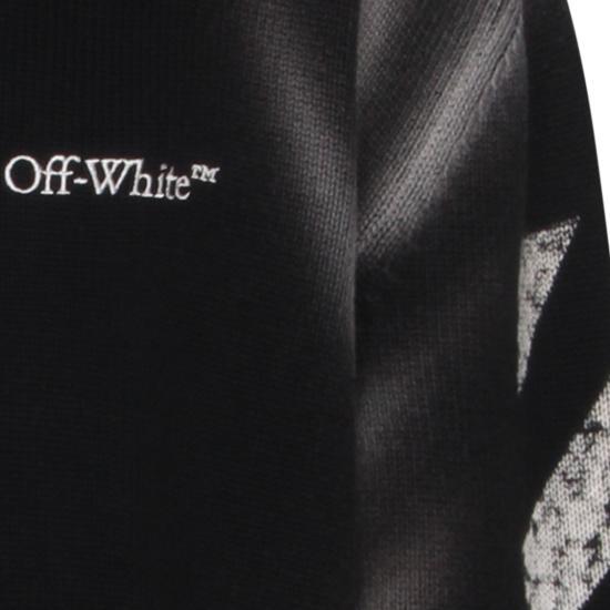 26SS 오프화이트 스웨터 OMHE20US26KNI0030001 Black - OFF WHITE