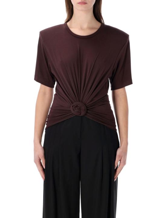 26SS 마그다뷰트림 탑 102426 Black