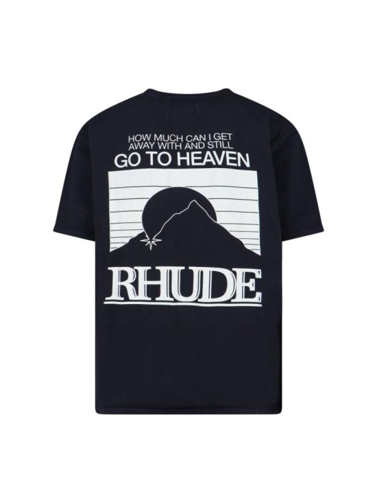 26SS 루드 반팔 티셔츠 RHPS26TT070123167 Black - RHUDE