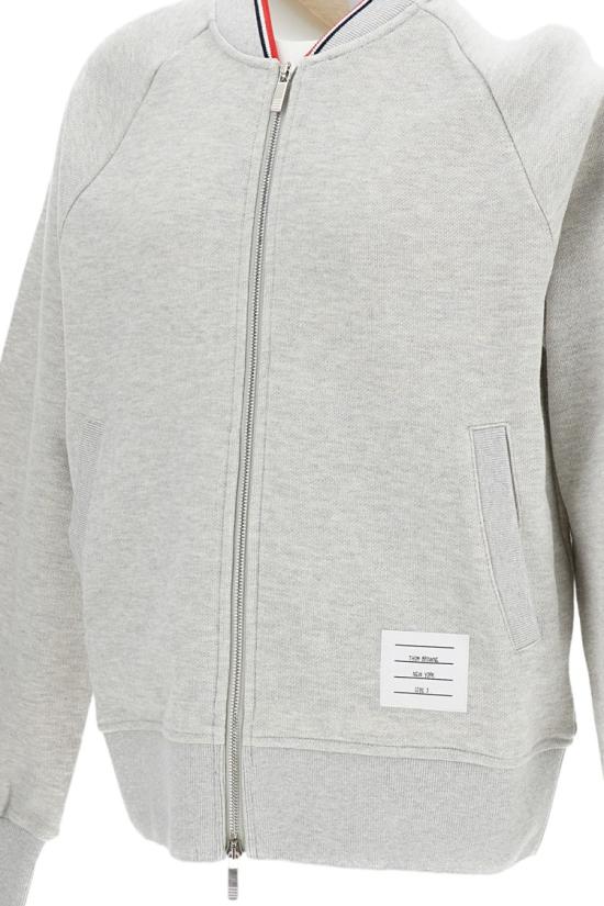 26SS 톰브라운 봄버 자켓 MJT599AJ0249065 Grey - THOM BROWNE