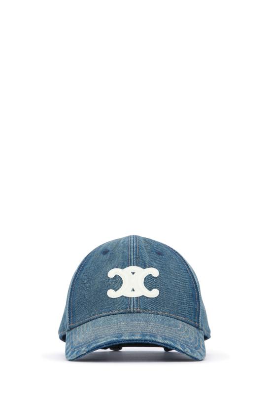 26SS 셀린느 트리옹프 베이스볼 캡 AA06F930F 07UW UNION WASH DOM