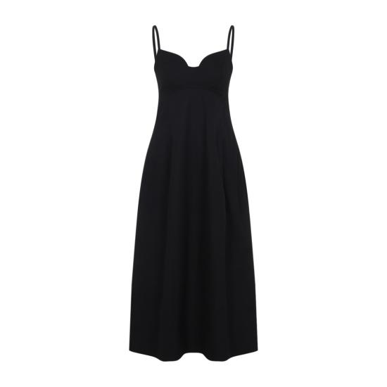 26SS 씨오 롱 원피스 4582LCSP Black