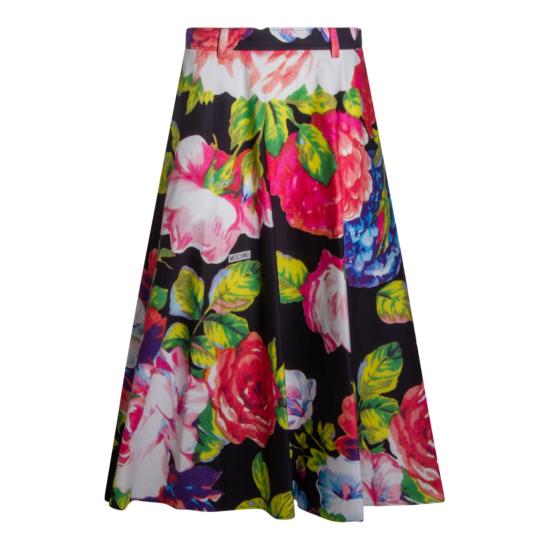 26SS 모스키노 롱 스커트 261E010205651555 Black