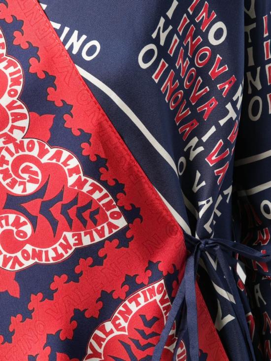  발렌티노 가라바니 원피스 RB3AB00Y04F1MBY Burgundy - VALENTINO GARAVANI