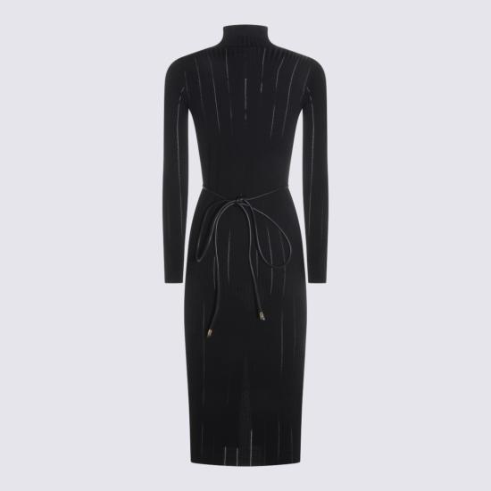 26SS 엘리자베타프랜치 롱 원피스 AM15S61E2110 Black - ELISABETTA FRANCHI
