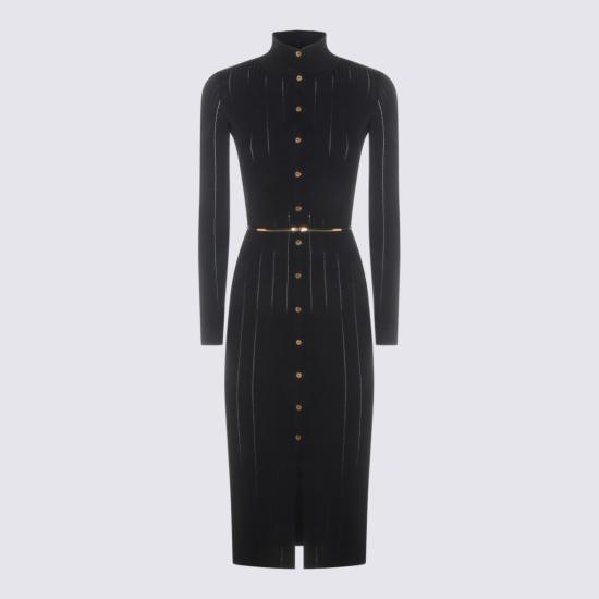 26SS 엘리자베타프랜치 롱 원피스 AM15S61E2110 Black - ELISABETTA FRANCHI