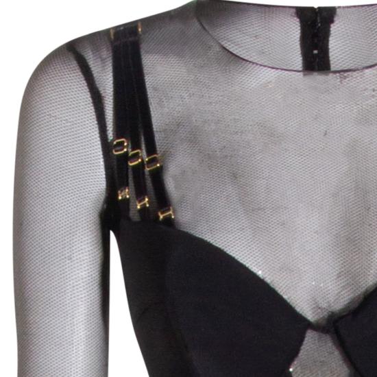 26SS 엘리자베타프랜치 점프수트 TU05661E2110 Black - ELISABETTA FRANCHI