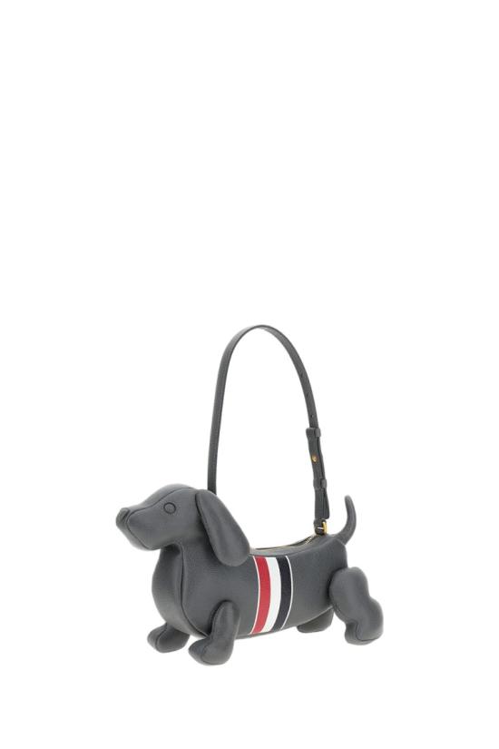 26SS 톰브라운 페블 그레인 헥터 바게트 FAP513A00198025 Grey - THOM BROWNE