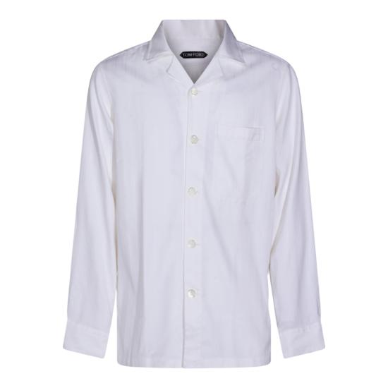 26SS 톰포드 긴팔 셔츠 HXH011FMC292WAA White