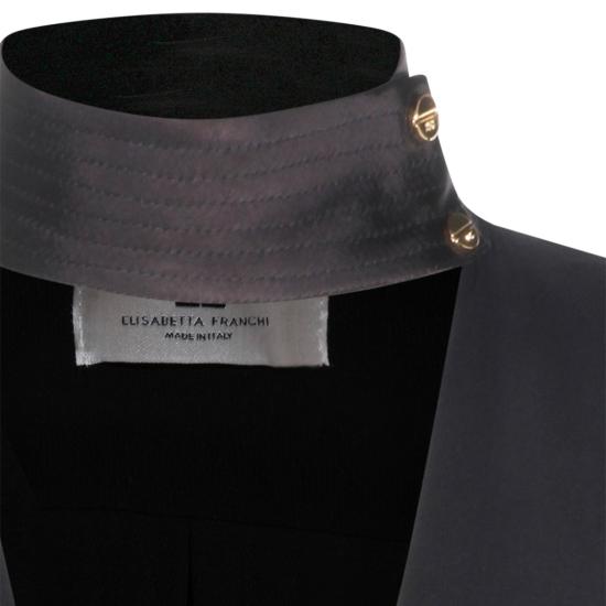 26SS 엘리자베타프랜치 민소매 티셔츠 CA13461E2110 Black - ELISABETTA FRANCHI