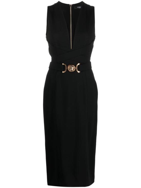  베르사체 원피스 1008252 1A02395 1B000 Black