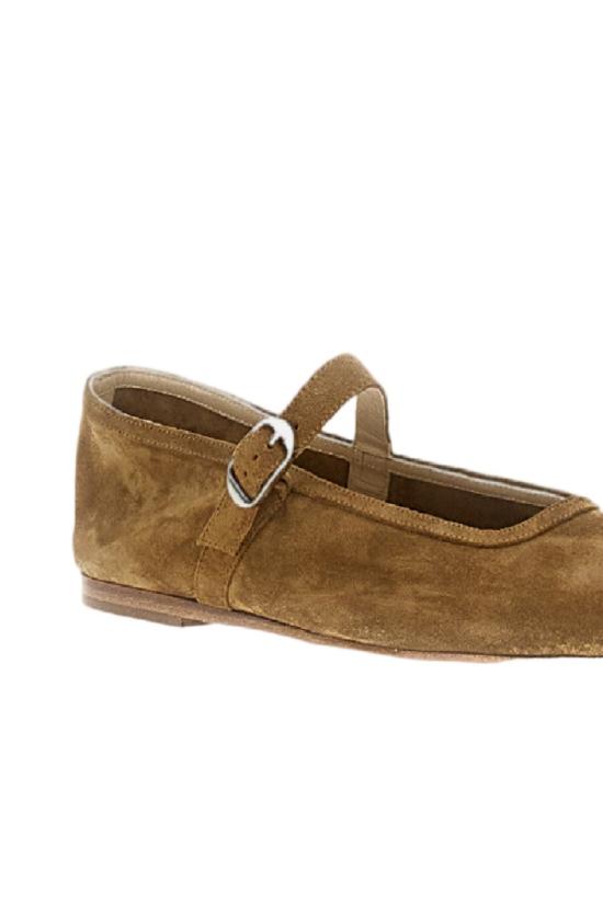 26SS 르 몽드 베릴 플랫 슈즈 BMJSUETAUTAUPE Brown - LE MONDE BERYL