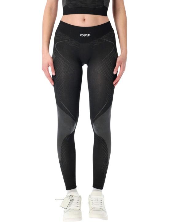 26SS 오프화이트 팬츠 OWVV01HS26KNI001 Black