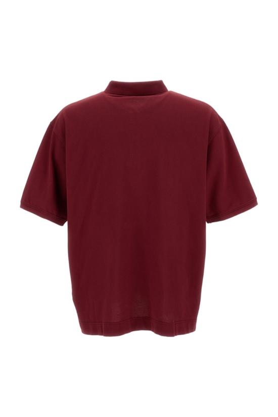 26SS 아크네 스튜디오 폴로 티셔츠 BL0433ACE Burgundy - ACNE STUDIOS