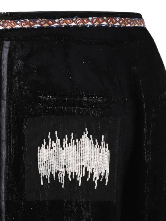 25FW Hui Milano 스트레이트 팬츠 HV31GD3392FUOCO Black - OTHER BRANDS