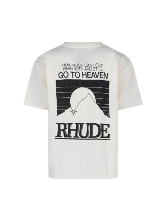 26SS 루드 반팔 티셔츠 RHPS26TT070123166 White - RHUDE