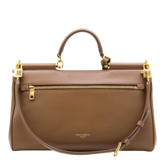 26SS 돌체앤가바나 마이 시실리 핸드백 BB7782B73218Z093 Brown - DOLCE & GABBANA