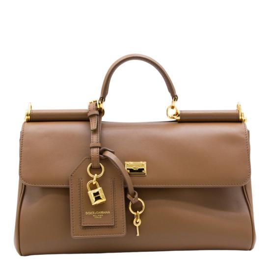 26SS 돌체앤가바나 마이 시실리 핸드백 BB7782B73218Z093 Brown