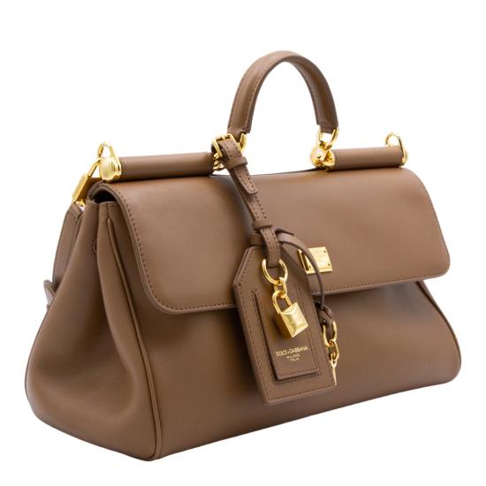 26SS 돌체앤가바나 마이 시실리 핸드백 BB7782B73218Z093 Brown - DOLCE & GABBANA