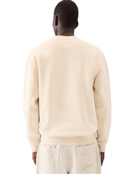 자크뮈스 그로그랭 스웨트 셔츠 SSM00206AJ00126150 Neutrals - JACQUEMUS