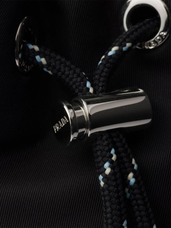 26SS 프라다 스피드락 리나일론 앤 레더 파우치 2NE0672HE1F0002 Black - PRADA