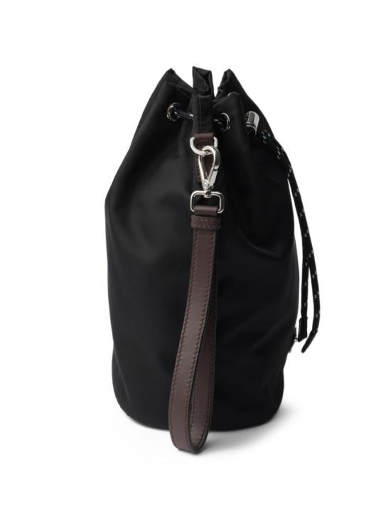 26SS 프라다 스피드락 리나일론 앤 레더 파우치 2NE0672HE1F0002 Black - PRADA