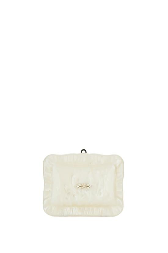 26SS 시몬로샤 숄더백 BAG220B0773PEARL White