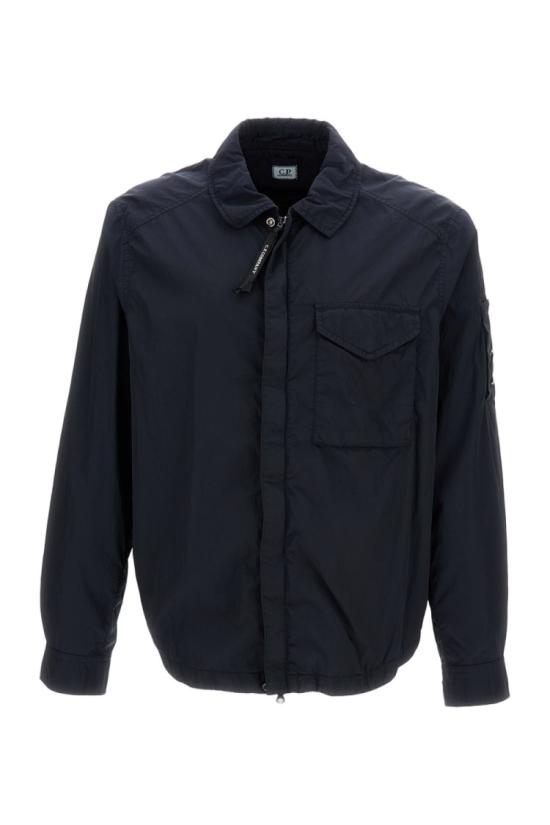 26SS 씨피 컴퍼니 크롬-R 렌즈 오버 셔츠 RSCMOS710A005904G888 Blue