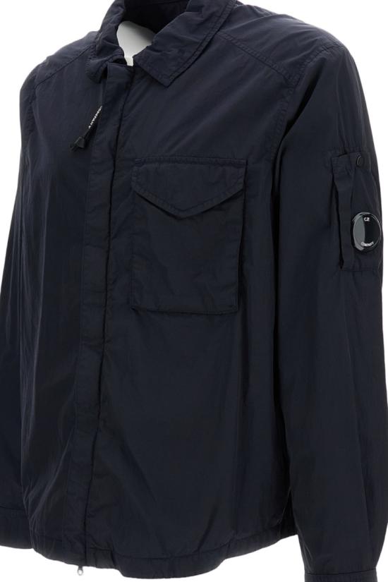 26SS 씨피 컴퍼니 크롬-R 렌즈 오버 셔츠 RSCMOS710A005904G888 Blue - C.P. COMPANY