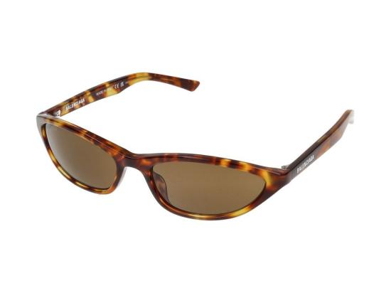  발렌시아가 선글라스 BB0402S Brown - BALENCIAGA