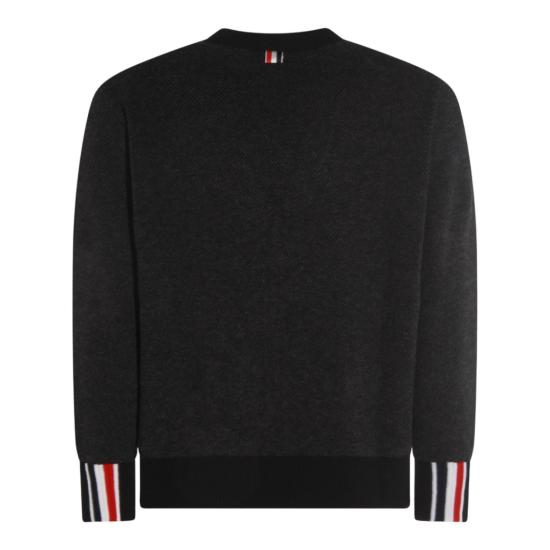 25FW 톰브라운 니트웨어 MKC607BY1029001 Black - THOM BROWNE